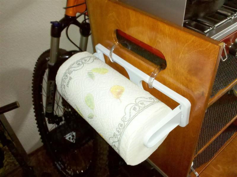 InterDesign over cabinet towel holder